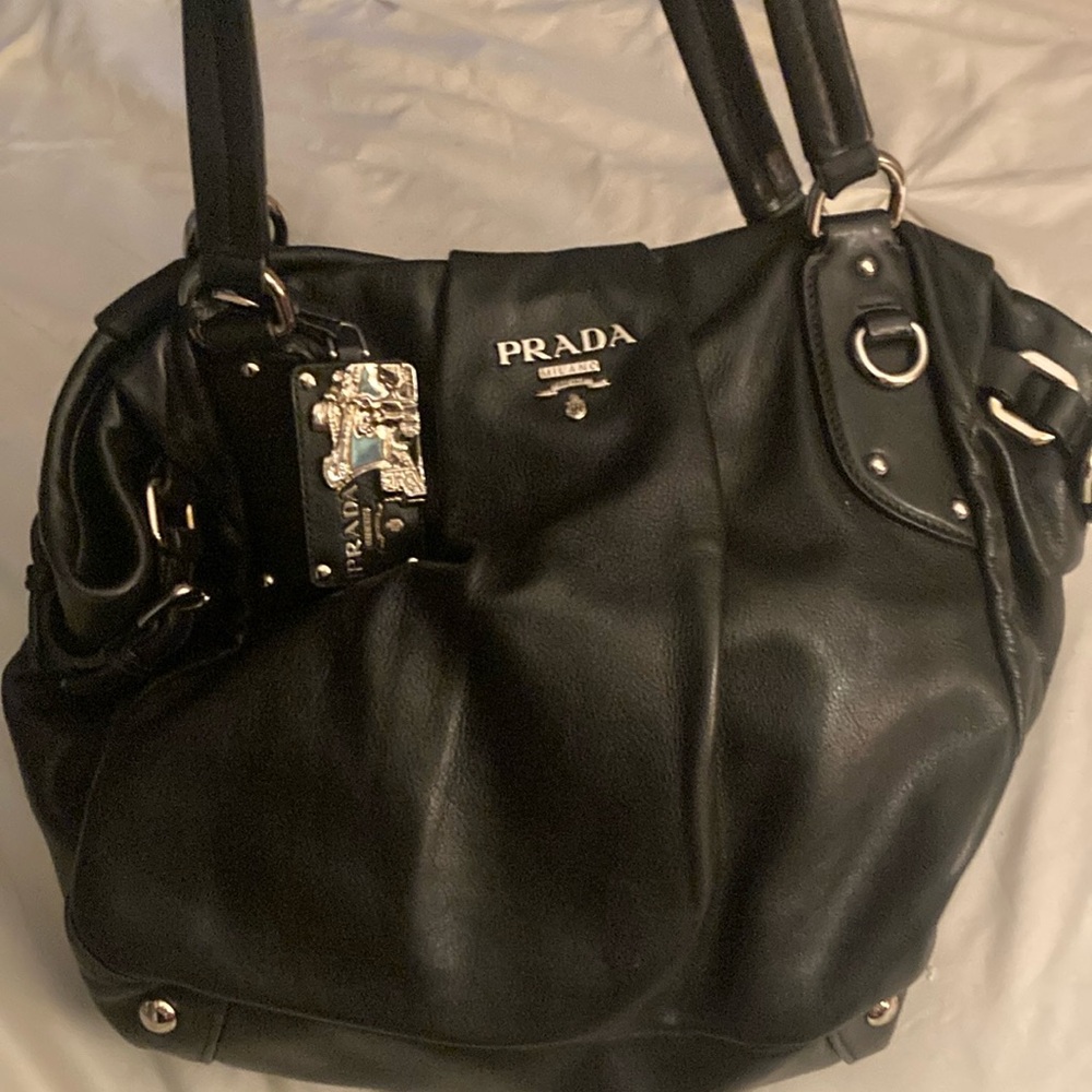 Prada Black Leather Women's Bag